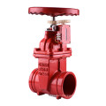 FIRE FIGHTING RISING STEM RESILIENT SEAT SIGNAL CAST IRON GATE VALVE